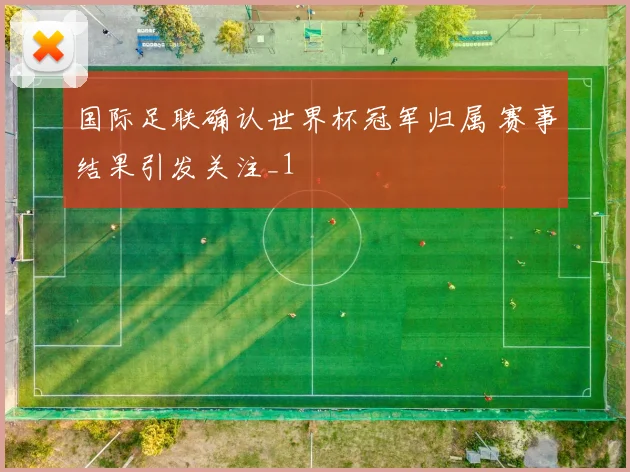 国际足联确认世界杯冠军归属 赛事结果引发关注_1